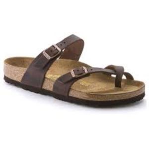 Birkenstock Mayari Leather Sandals Size 40